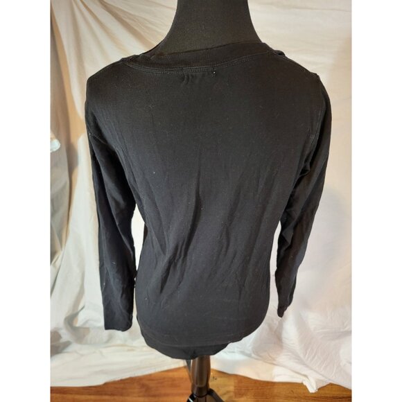 Franc Size Large Black Long Sleeve Shirt Made In Canada - Picture 4 of 6